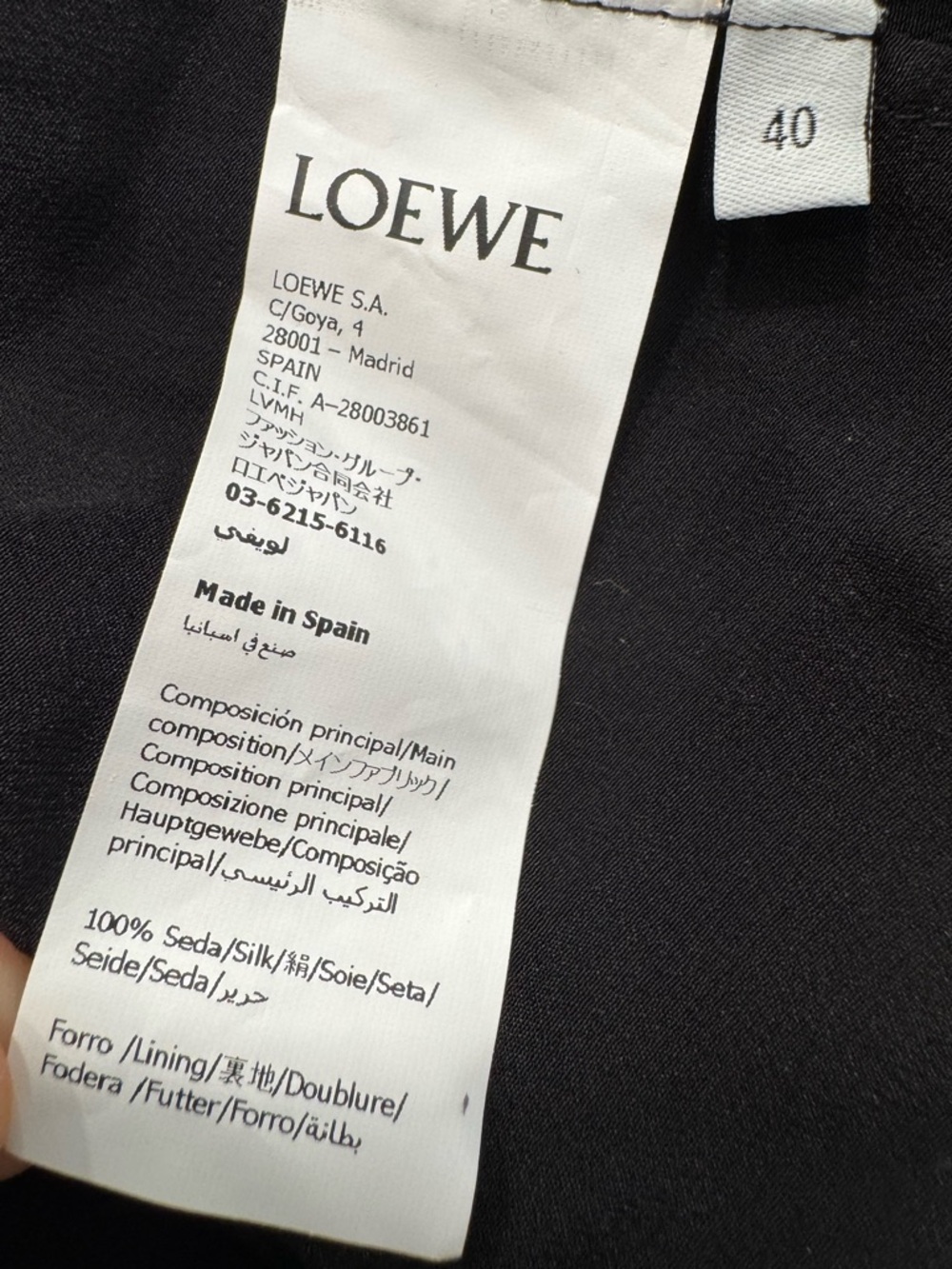 LOEWE Long Floral Print One-Sleeve Chiffon Silk Maxi Dress - Picture 13 of 16